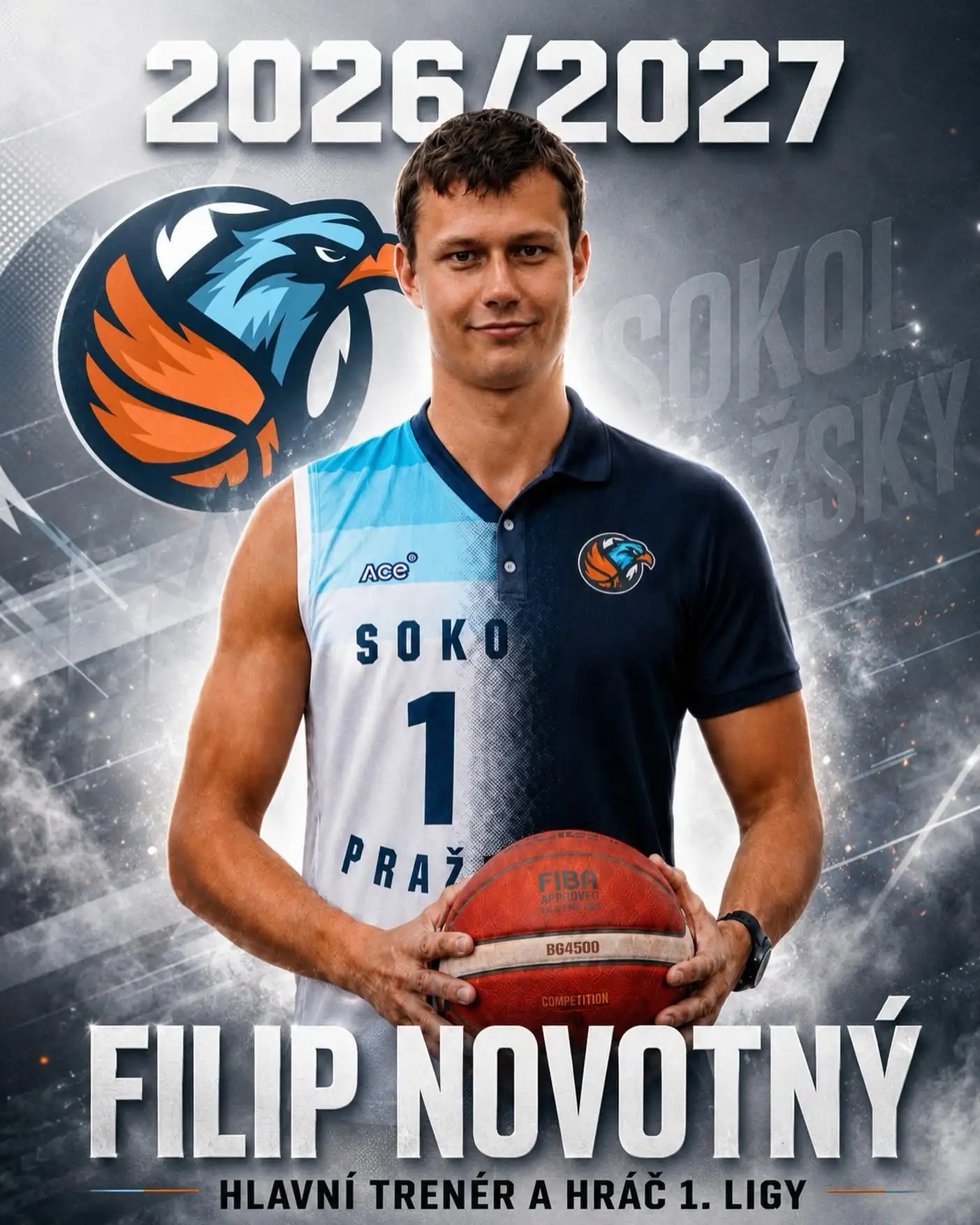 Představujeme nového hrajícího trenéra 1.ligy mužů, Filipa Novotného
