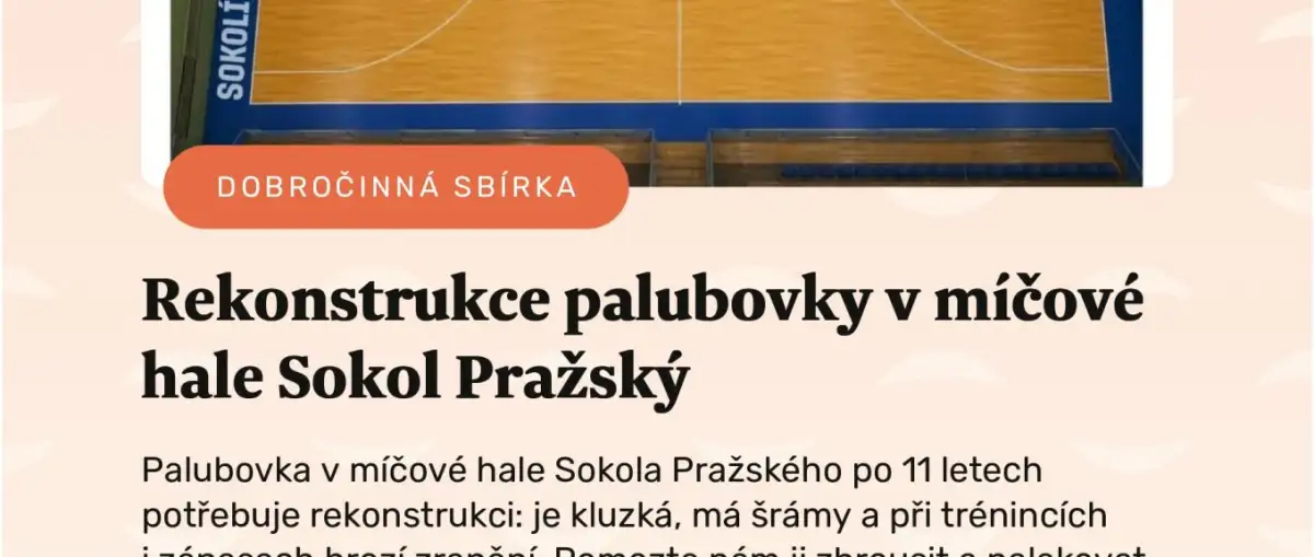Pomozte nám s novou palubovkou