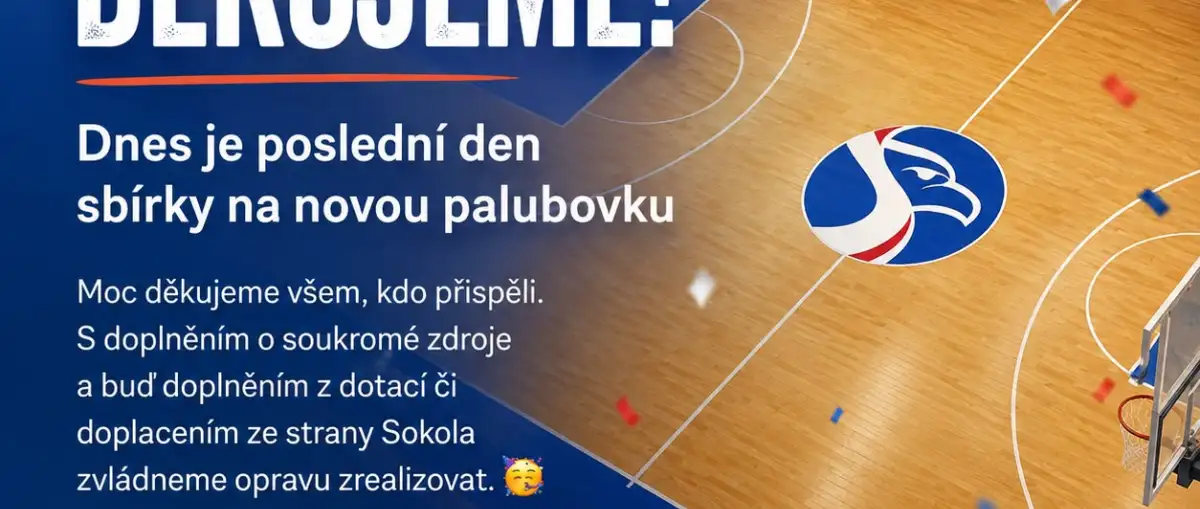 Nová palubovka bude!
