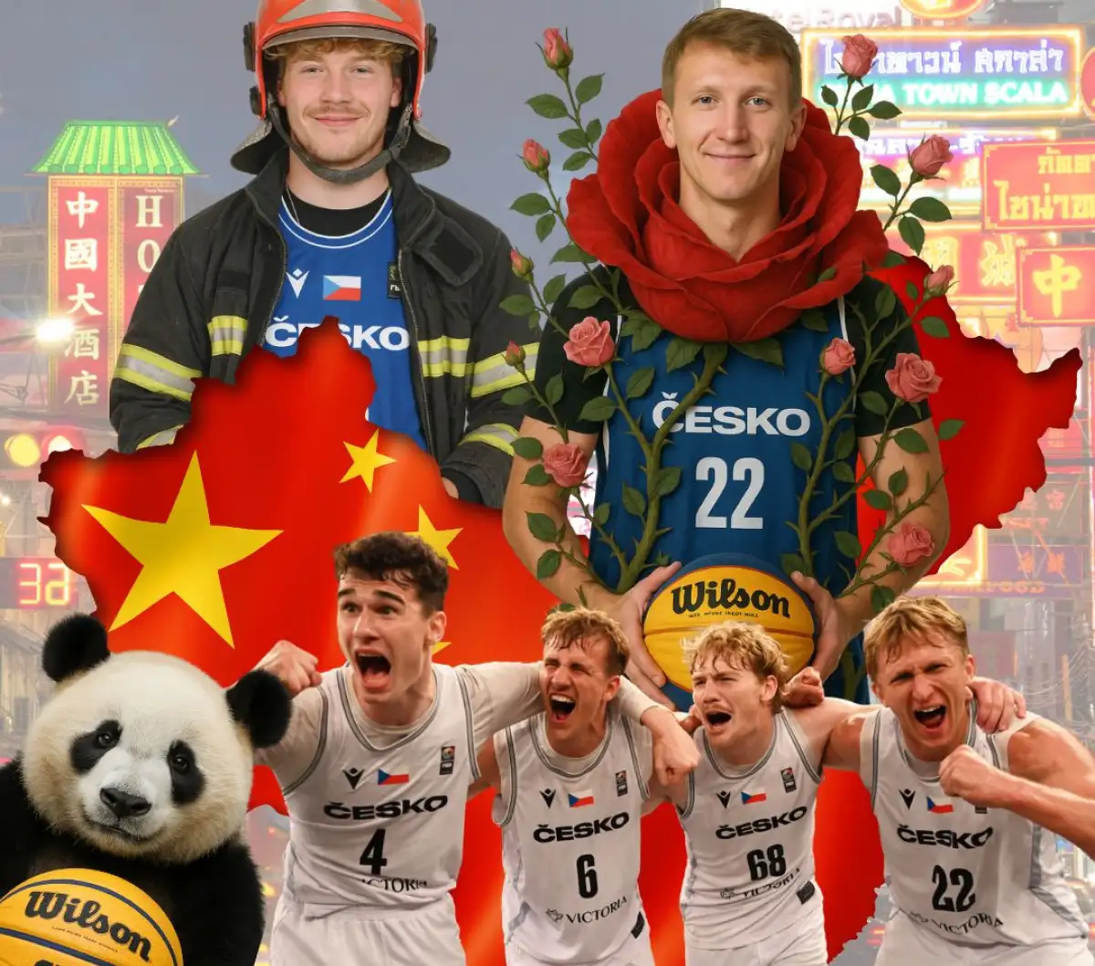 Sokolíci jedou do Číny!