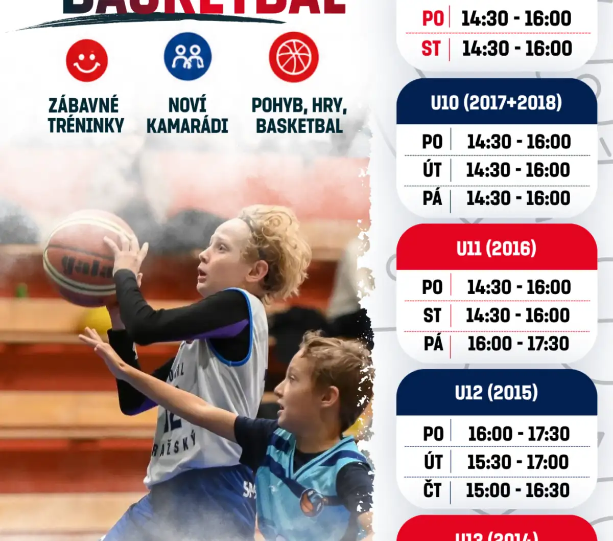 Nábor na novou sezónu 2026/27