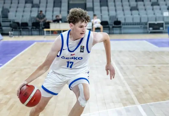 Václav Nosek a Šimon Brzák na ME U16B