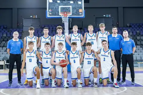 Václav Nosek a Šimon Brzák na ME U16B