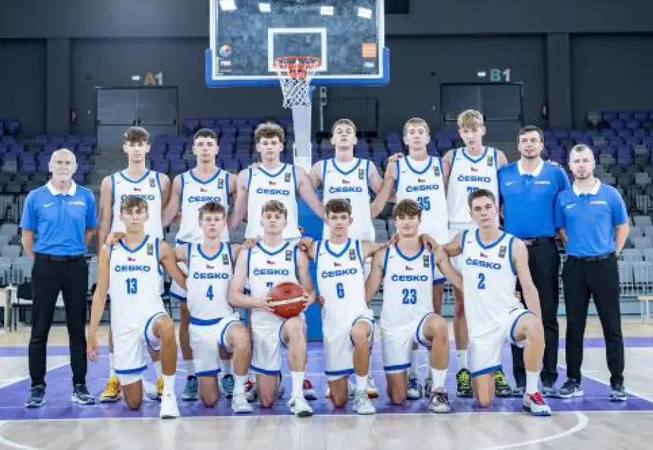 Václav Nosek a Šimon Brzák na ME U16B