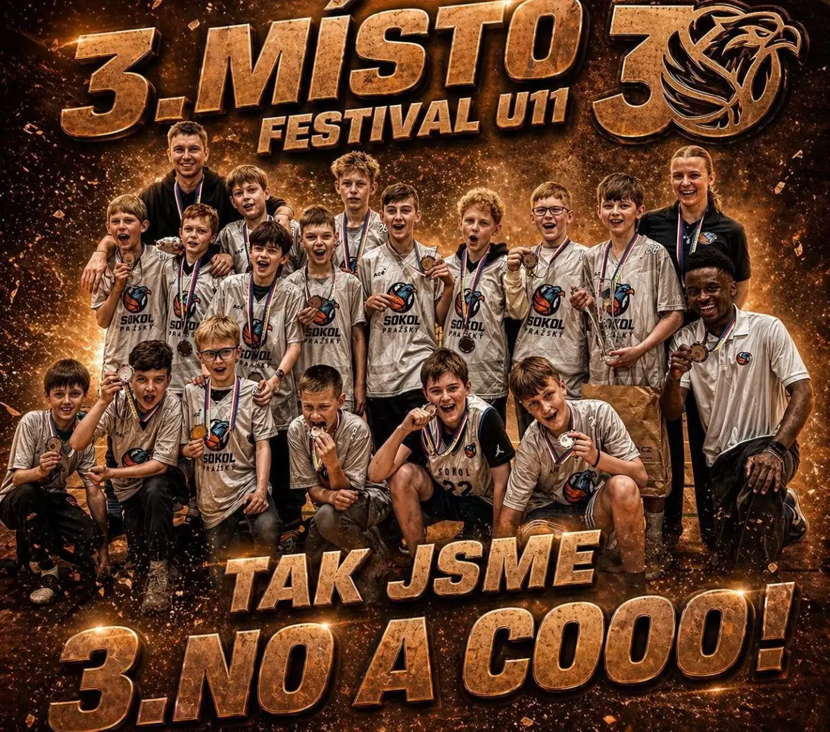 MÁME BRONZ z Národního festivalu U11!