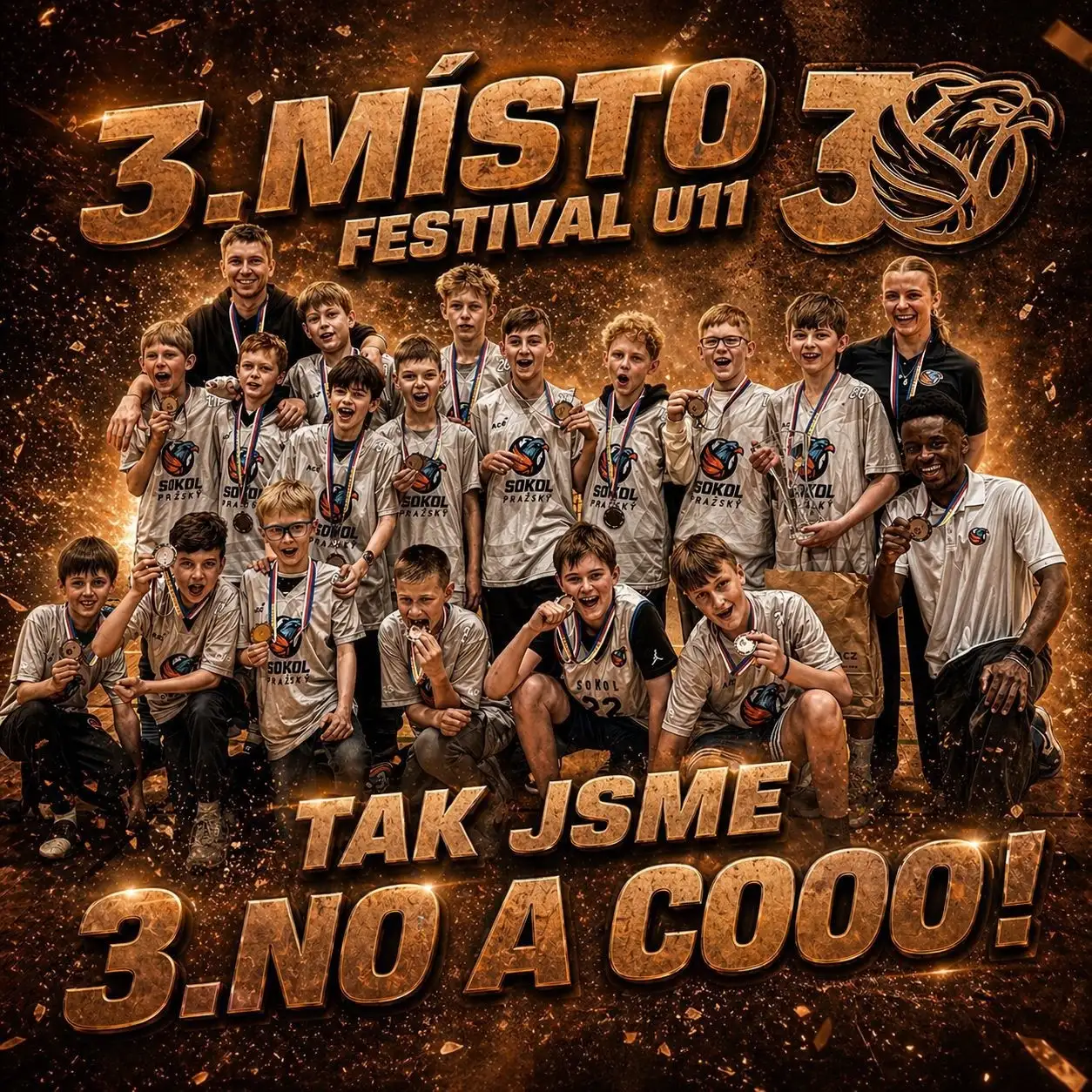 MÁME BRONZ z Národního festivalu U11!